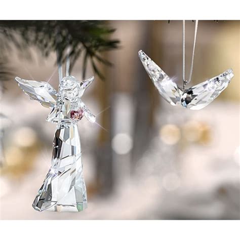 swarovski angel ornament|swarovski angel wing ornament.